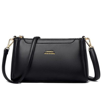 Horizontal Square-Shaped Crossbody Bag Simple Women S Crossbody Bag Commuting Single-Shoulder Bag