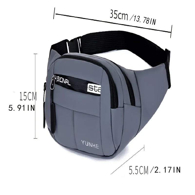Crossbody Sling Bag – Waterproof Waist Bag for Sports and Travel