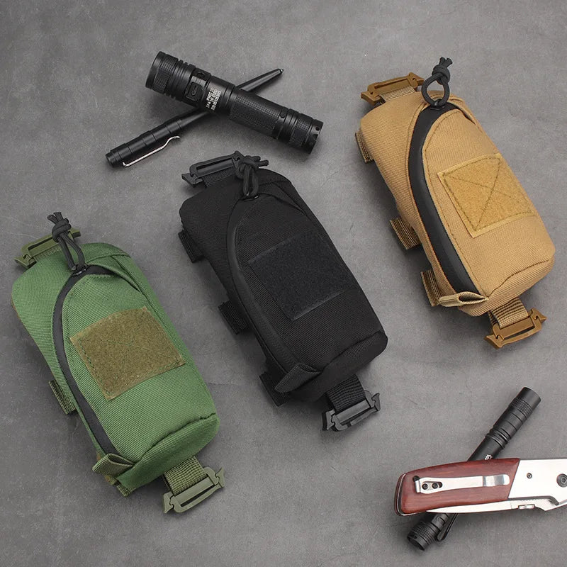 Outdoor Edc Tactical Miscellaneous Chest Bag Expansion Molle Portable Coin Purse Card Shoulder Strap