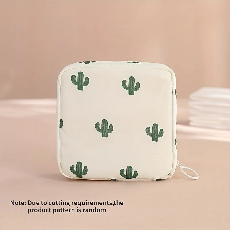 Cute Bear Sanitary Pad & Makeup Pouch
