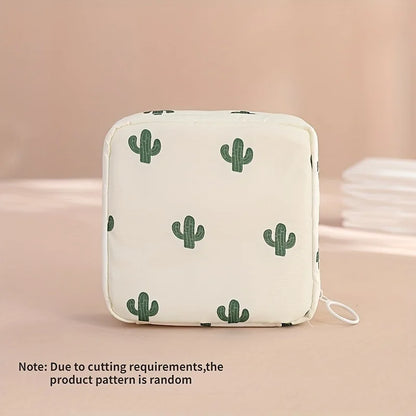 Cute Bear Sanitary Pad & Makeup Pouch