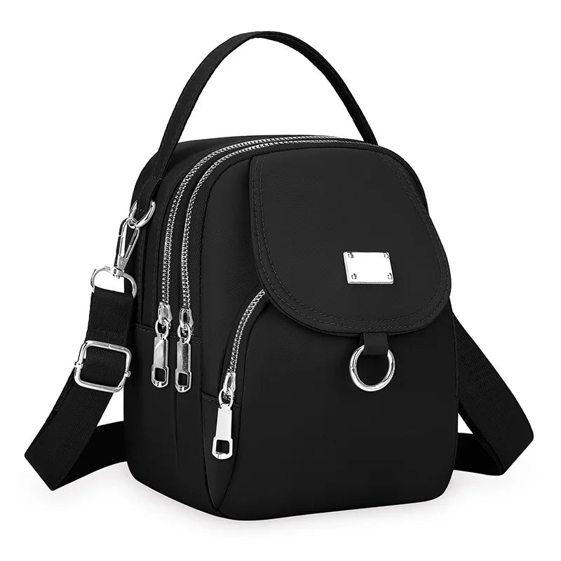 Crossbody Shoulder Bag – Compact Unisex Everyday Purse with Phone Pocket