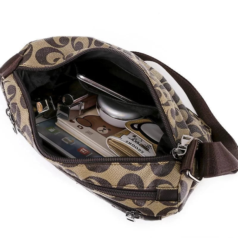 Multi-Pocket Crossbody Bag – Spacious Shoulder Bag for Women