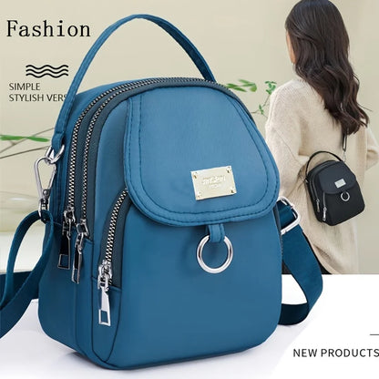 Crossbody Shoulder Bag – Compact Unisex Everyday Purse with Phone Pocket