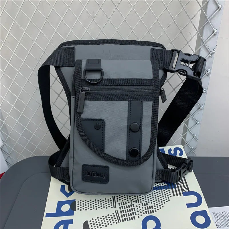Travel Waist Leg Bag Motorcycle Riding Tactics Multi-Functional Trendy Man Bag Lure Fishing Gear
