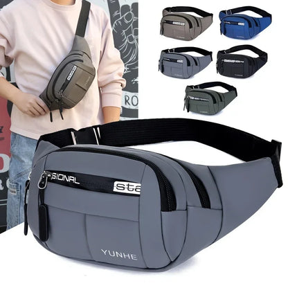 Men's Multi-Pocket Fanny Pack Waist Bag