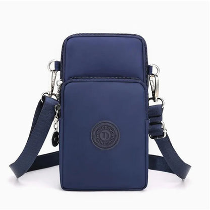 Multi-Pocket Crossbody Phone Bag – Lightweight Sling Purse with Adjustable Strap