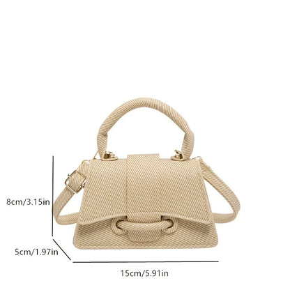 Mini Crossbody Bag – Women's Small Handbag with Top Handle