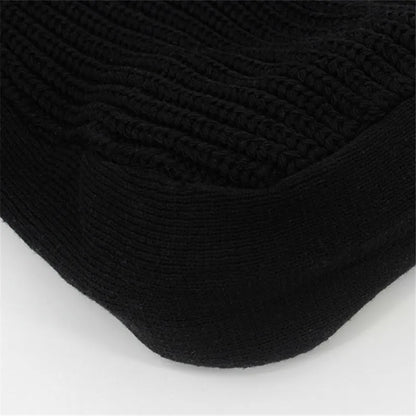Solid Color Knitted Bag Versatile Underarm Shoulder Women