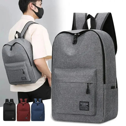 15" Oxford Cloth Backpack – Washable School & Computer Bag