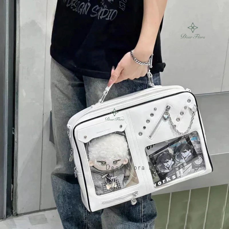 Ita Bag Transparent DIY Shoulder Bag – Y2K Crossbody