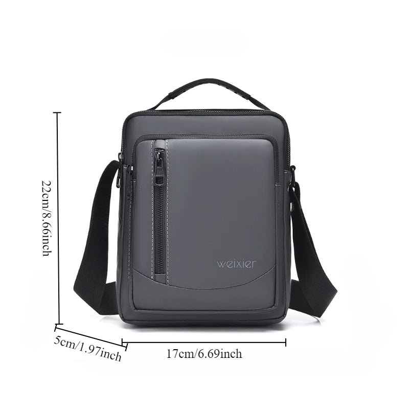 Men S Minimalist Casual Phone Bag Crossbody Bag Men S Large Capacity Shoulder Bag Men S Bag
