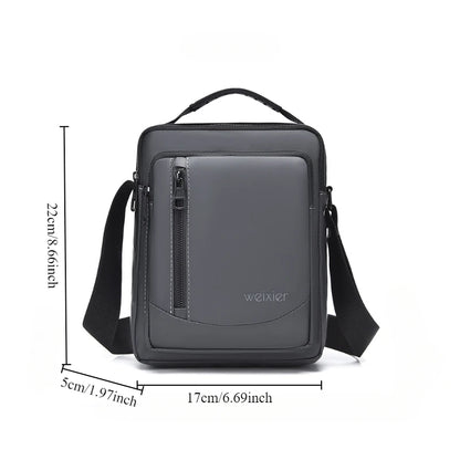 Men S Minimalist Casual Phone Bag Crossbody Bag Men S Large Capacity Shoulder Bag Men S Bag