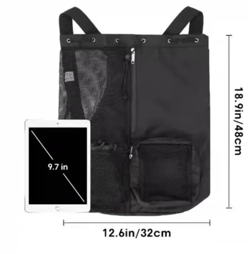 Waterproof Swimming Backpack – Mesh Drawstring Bag for Pool, Beach & Gym