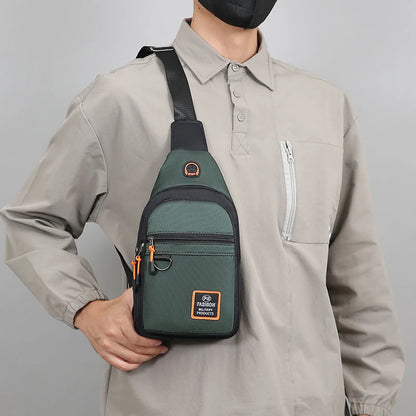 Men's Crossbody Chest Bag – Large Capacity Outdoor Sling Pack