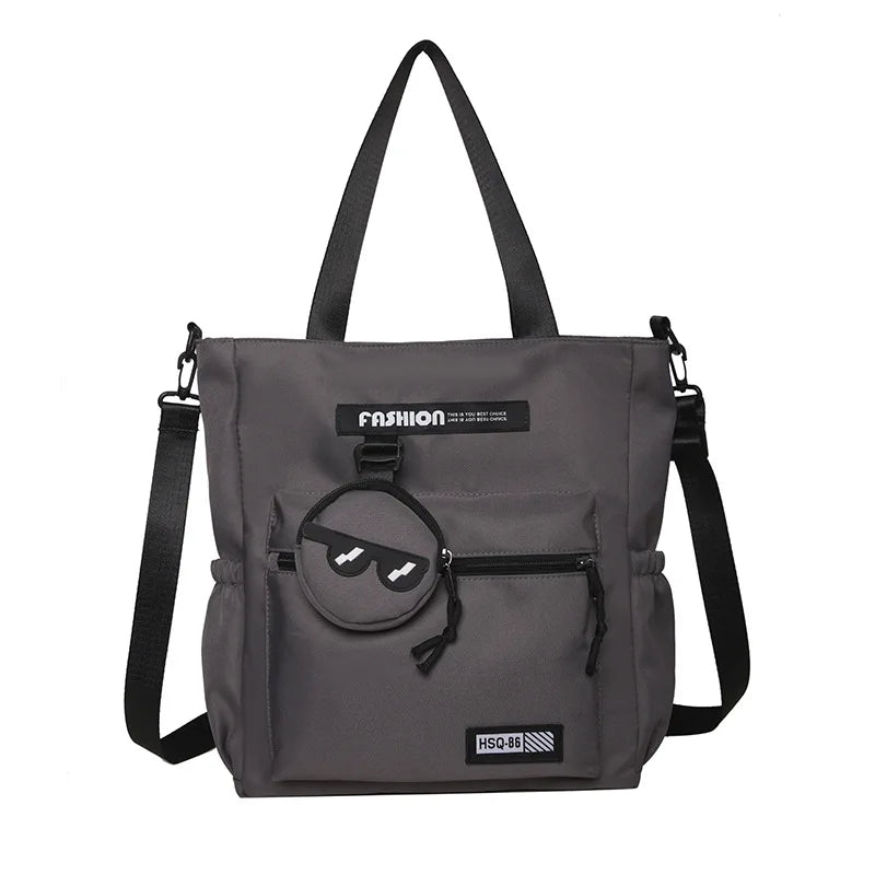 Large Capacity Handhold Men S Women Remedial Backpack Students Leisure Crossbody Junior School