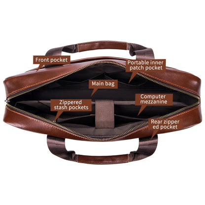 15 Inch Computer File Bag Selling Men S Bags Leather Handbags