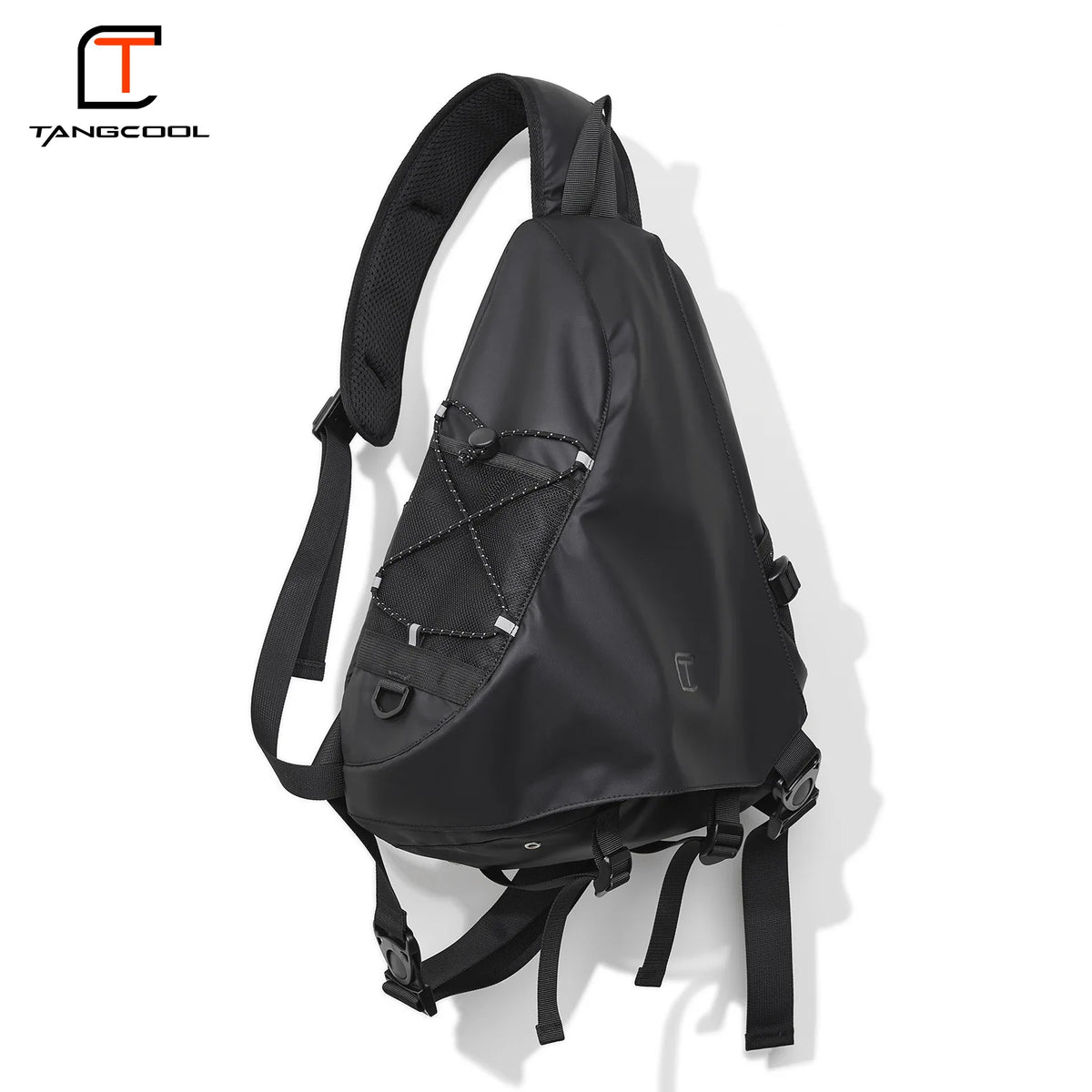 Oxford Cloth Men S Single-Shoulder Bag Casual Fashionable Large-Capacity Chest Bag Men - Waterproof