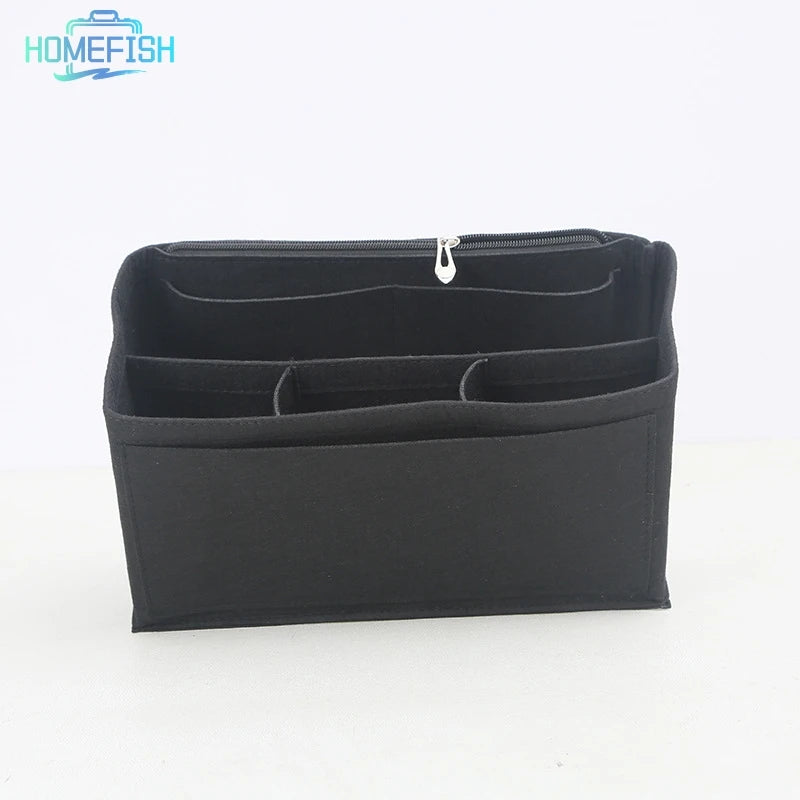 Homefish Felt Purse Organizer Handbag Tote Shaper Insert Liner Shaper Bag Bags Liz Visetos Speedy