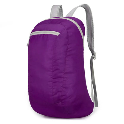 Foldable Colorful Outdoor Double-Shoulder Backpack
