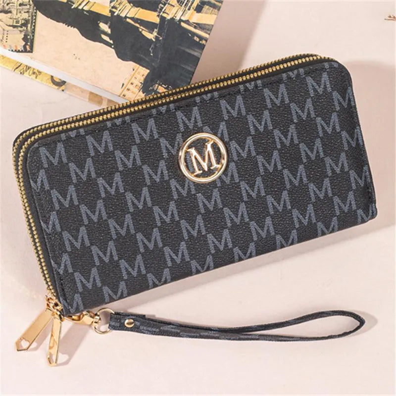 Multi Card Slot Long Purse Women Daily Use Mobile Phone Clutch Bag
