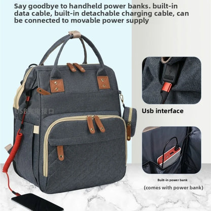 Large Capacity Diaper Bag Backpack with Padded Straps