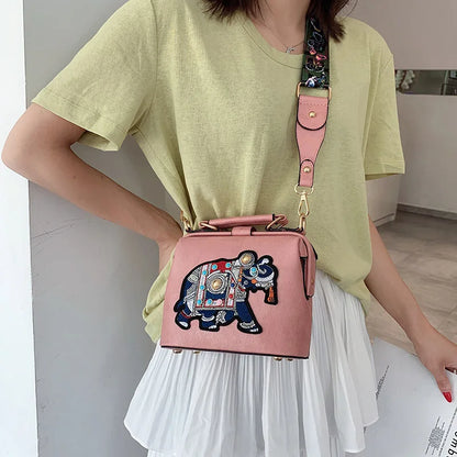 Fashionable Retro Embroidered Shoulder Bag Artistic Chinese Style Large Capacity Women S Crossbody