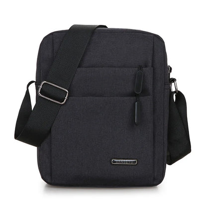 Multi-Layer Zipper Messenger Shoulder Bag Handbag Purse Business Travel Men S Bags Bolsas