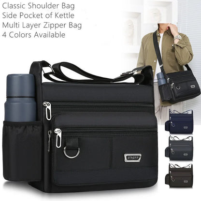 Large Capacity Tools Storage Bag Men S Casual Multifunctional Crossbody Bags Classic Men Shoulder
