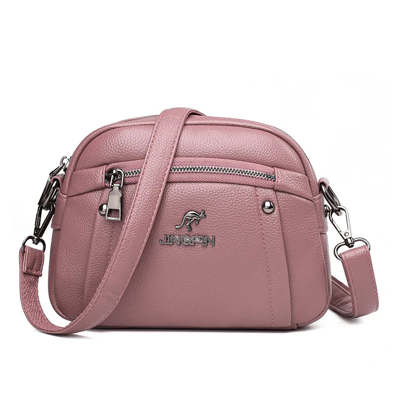 Women's Crossbody Bag – Water-Resistant Soft Leather Shoulder Bag