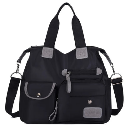 Large Capacity Portable Shoulder Bag Fashionable Oxford Cloth Nylon Casual Women S Bag