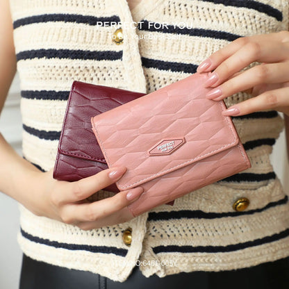Short Student Girls Diamond-Shaped Wallet Women S Coin Purse