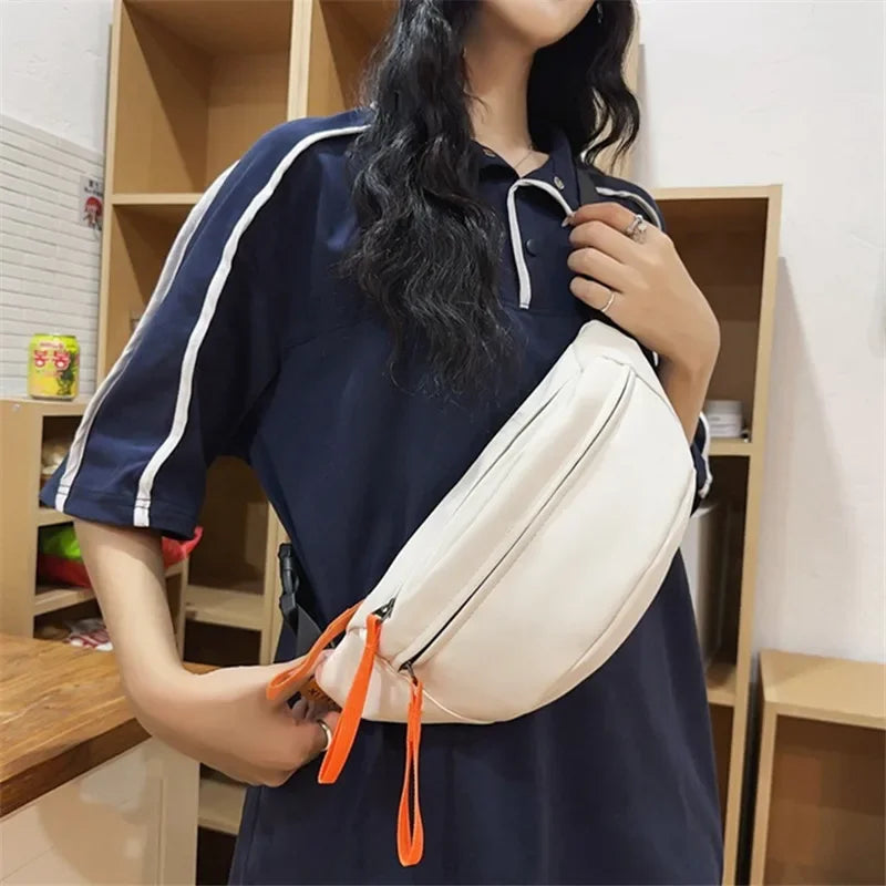 Men's Chest Bag - Compact Sports Crossbody Bag for Travel
