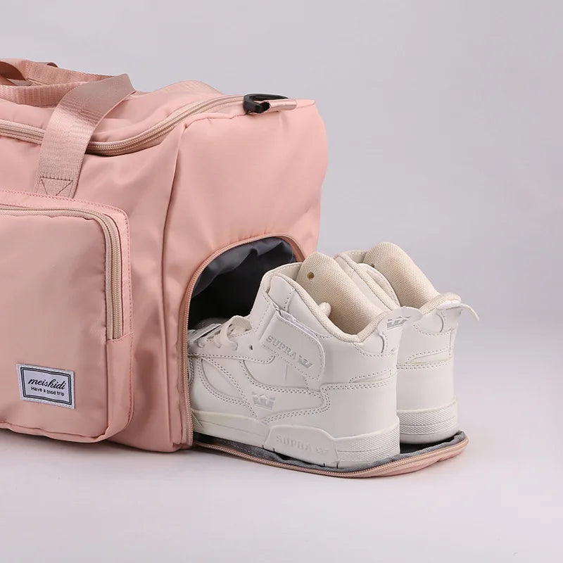 Weekender Duffel Bag for Women – Waterproof Foldable Gym Travel Bag