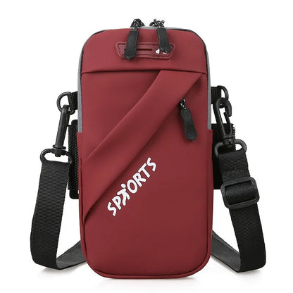 Mobile Phone Arm Outside Sports Men Women Fitness One Shoulder Diagonal Across Outdoor Cycling
