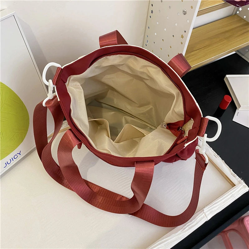 Oxford Shoulder Bag Cute Tote Bag Cartoon Handbag Purse