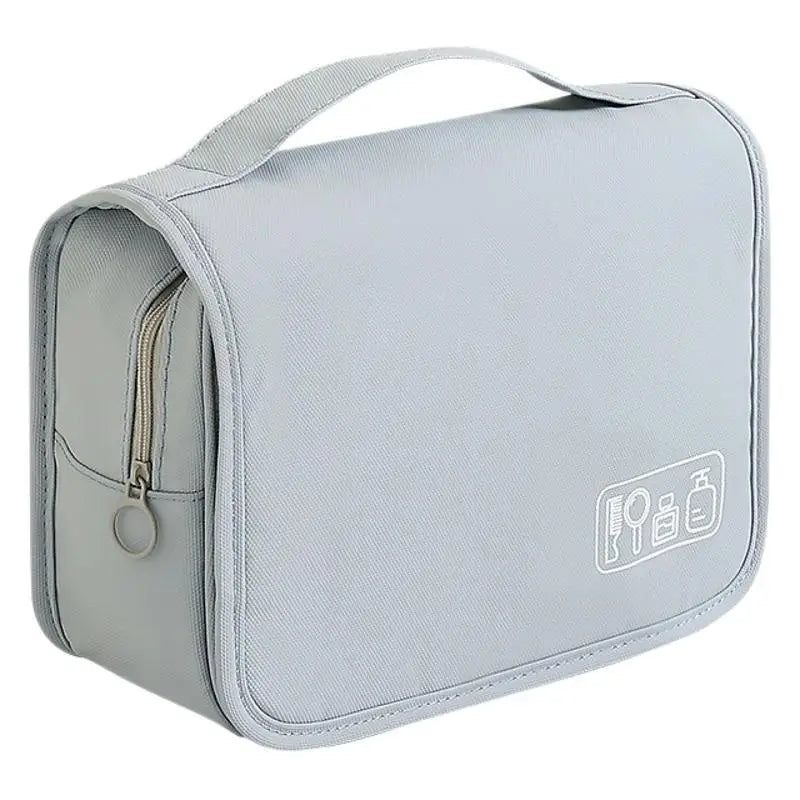 Hook Flip Cover Wash Bag Travel Waterproof Storage Makeup Large Capacity Ladies - Waterproof
