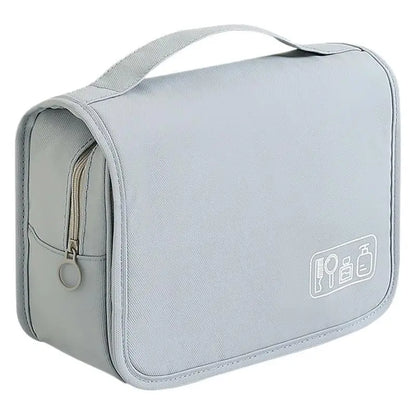 Hook Flip Cover Wash Bag Travel Waterproof Storage Makeup Large Capacity Ladies - Waterproof