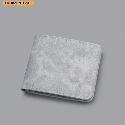 Card Holder Ample Cash Bill Storage Homefish Lightweight Portable Short Wallet Men