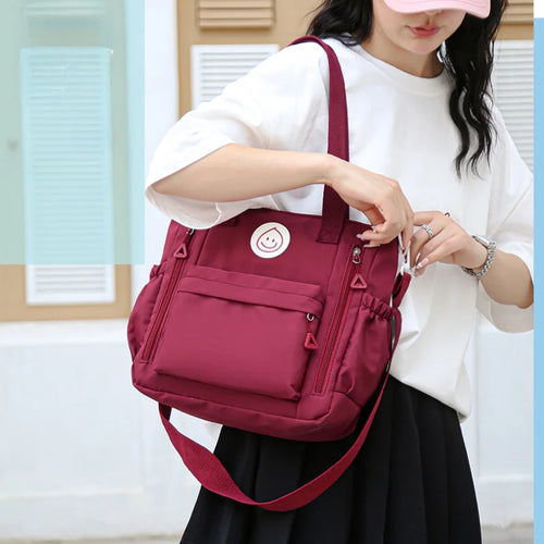 Simple Casual Shoulder Bag Adjustable Strap Large Capacity Fashionable Versatile Crossbody Bag
