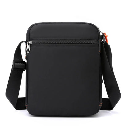 Men S Zipper Cross-Body Casual Shoulder Bag Postman Outdoor Large Capacity Sports