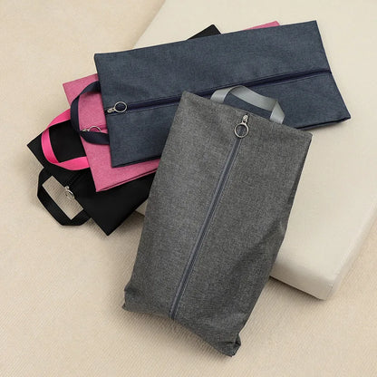 Shoe Bag Waterproof Travel Dustproof Cover Moisture-Proof Storage Zipper Men Women - Waterproof