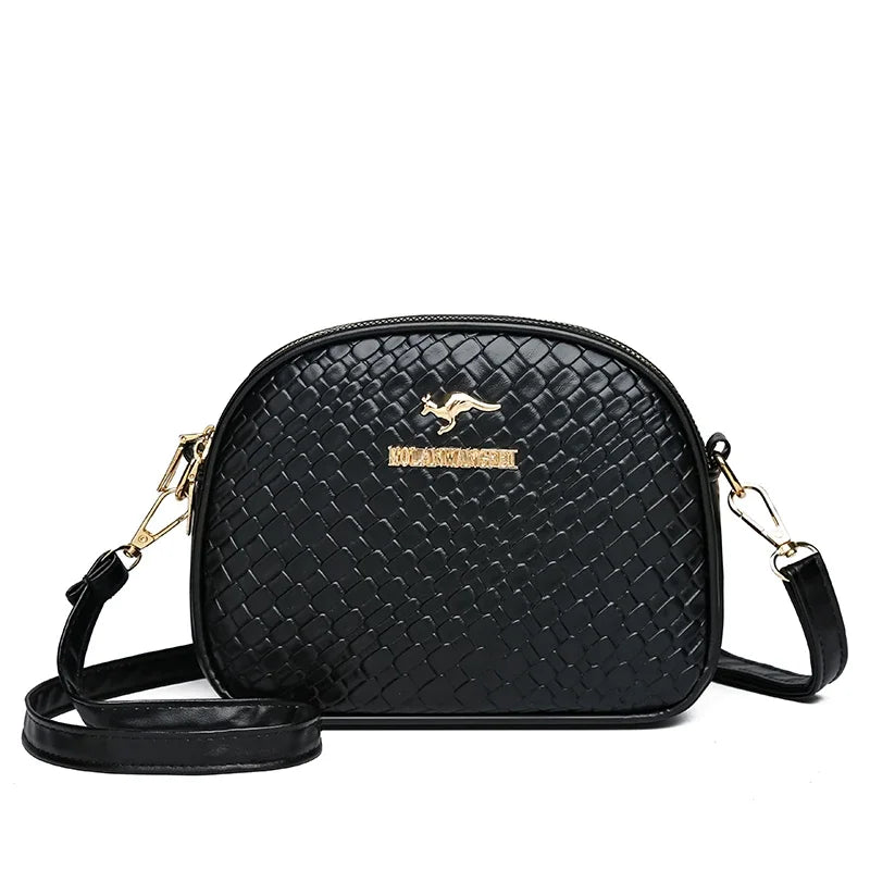 Women's Crossbody Bag – Multi-Pocket PU Leather Shoulder Handbag