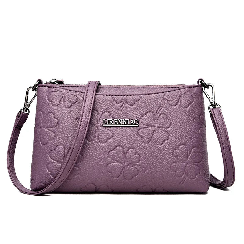 Women S Multi-Function Removable Simple Handbag Shoulder Crossbody Bag