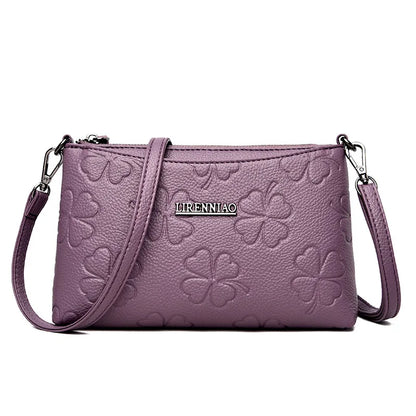 Women S Multi-Function Removable Simple Handbag Shoulder Crossbody Bag