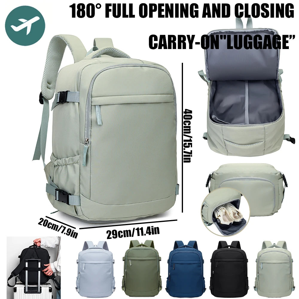Lightweight Computer Bag Boarding Travel Backpack Men Women