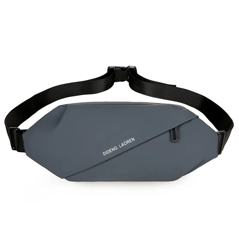 Men S Waist Bag Outdoor Running Mobile Phone Storage Multifunctional Waterproof Chest Riding