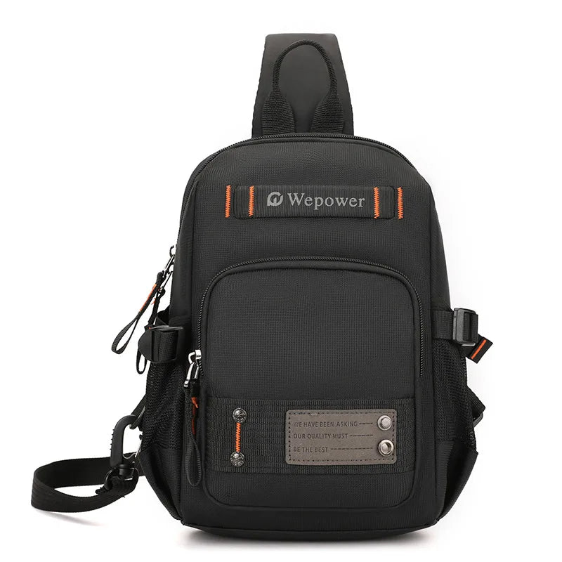 Large Capacity Daily Travel Hand Lading Shoulder Strap Nylon Waterproof Functional Practical Chest