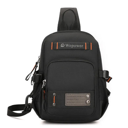 Large Capacity Daily Travel Hand Lading Shoulder Strap Nylon Waterproof Functional Practical Chest