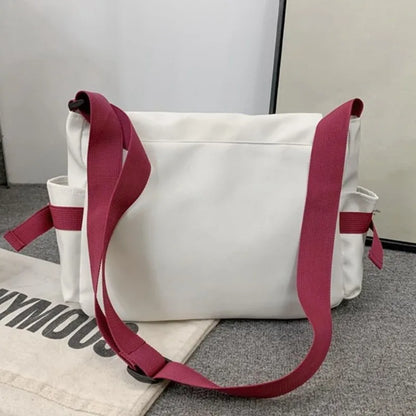 Waterproof Canvas Crossbody Messenger Bag for Teen Boys & Men